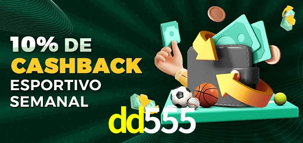 10% de bônus de cashback na dd555